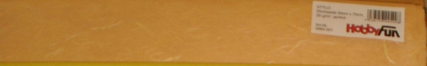 Strohseide  - 50 x 70 cm - aprikot